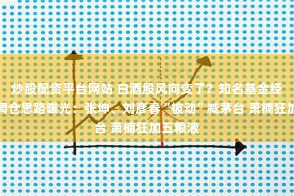 炒股配资平台网站 白酒股风向变了？知名基金经理最新调仓思路曝光：张坤、刘彦春“被动”减茅台 萧楠狂加五粮液